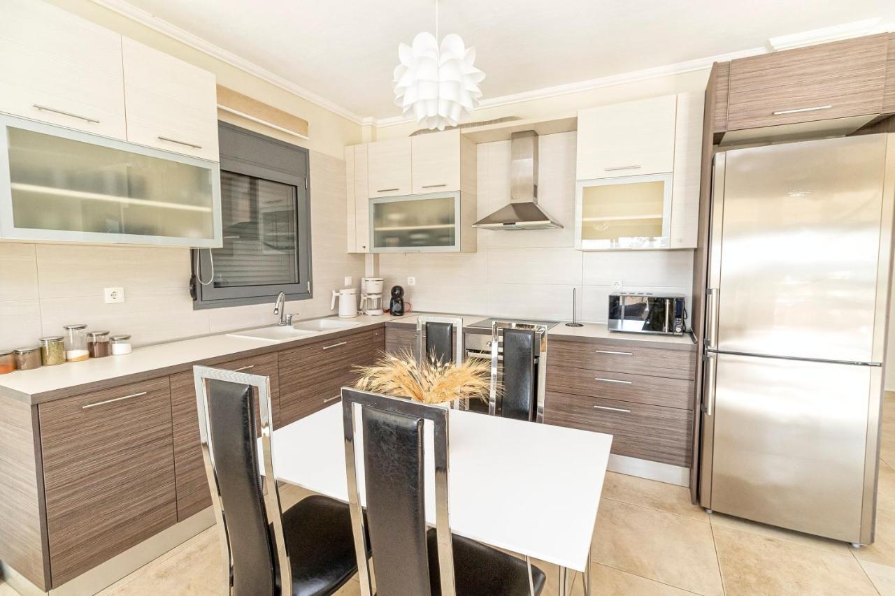 Nefeli & Dina Villas By Diomedes Group Неа-Муданія Екстер'єр фото