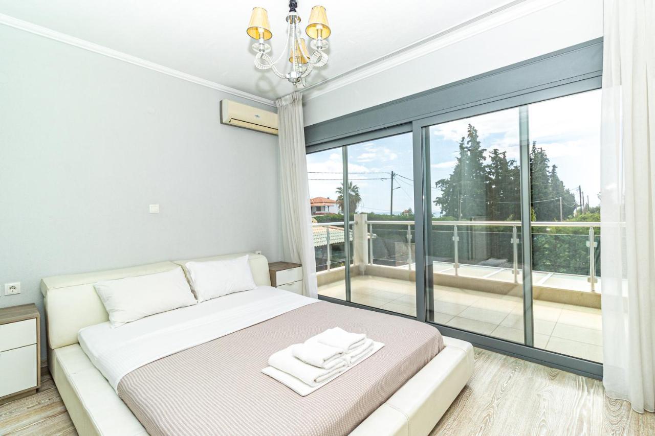 Nefeli & Dina Villas By Diomedes Group Неа-Муданія Екстер'єр фото