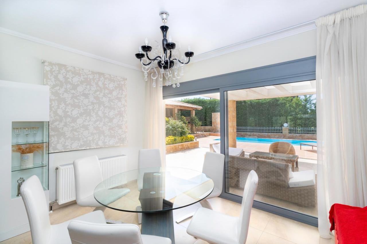 Nefeli & Dina Villas By Diomedes Group Неа-Муданія Екстер'єр фото
